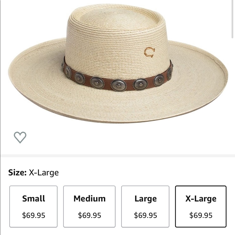 Charlie 1 Horse High Desert Palm Leaf Hat